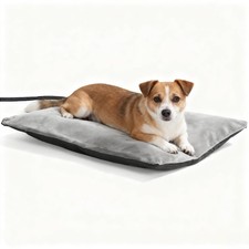 Outdoor Heating Pad for Dog Heating Pet Bed for Small, Medium, Large and Dogs...