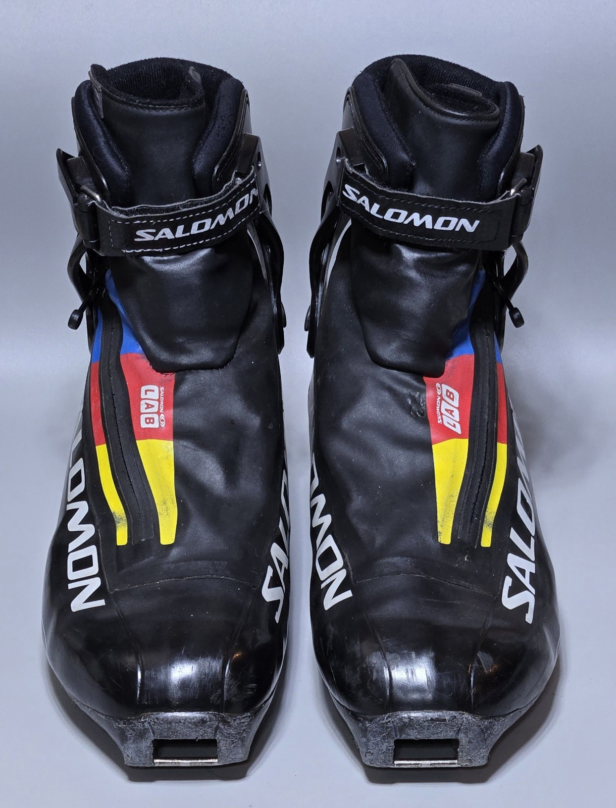 Scarponi Salomon Lab Carbon telaio 3D sci di fondo uomo taglia 12 neri outdoor