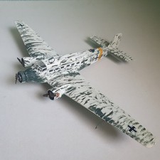 Ju 52 3/m  VB+UF   1 :72 gebaut