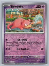 Slowpoke 085/193 Paldea Evolved Common Pokemon Card NM