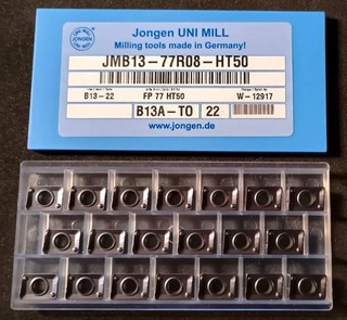 20 Jongen Wendeschneidplatten JB13 77R08 HT50