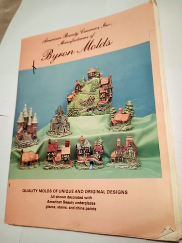 Vintage Byron Ceramic Mold Catalog