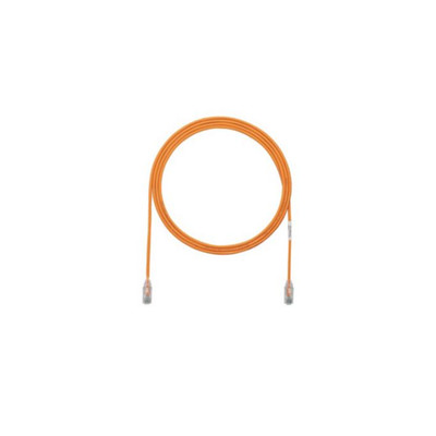 Panduit UTPSP7ORY Patch Cord Cat 6 UTP 24 AWG Copper 7 ft Orange