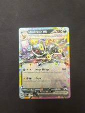 Carta Pokémon TCG Umbreon EX 060/131 Evoluzioni Prismatiche Near Mint