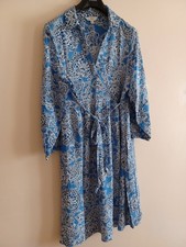 M&S Collared Dress Size 20 Petite Colour  Cornflower Mix
