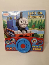 Thomas and Friends Lets Go Thomas Board Book With Buttons And Sounds