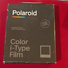 Polaroid Color i-Type Instant Film Black Frame Edition 8 Photos