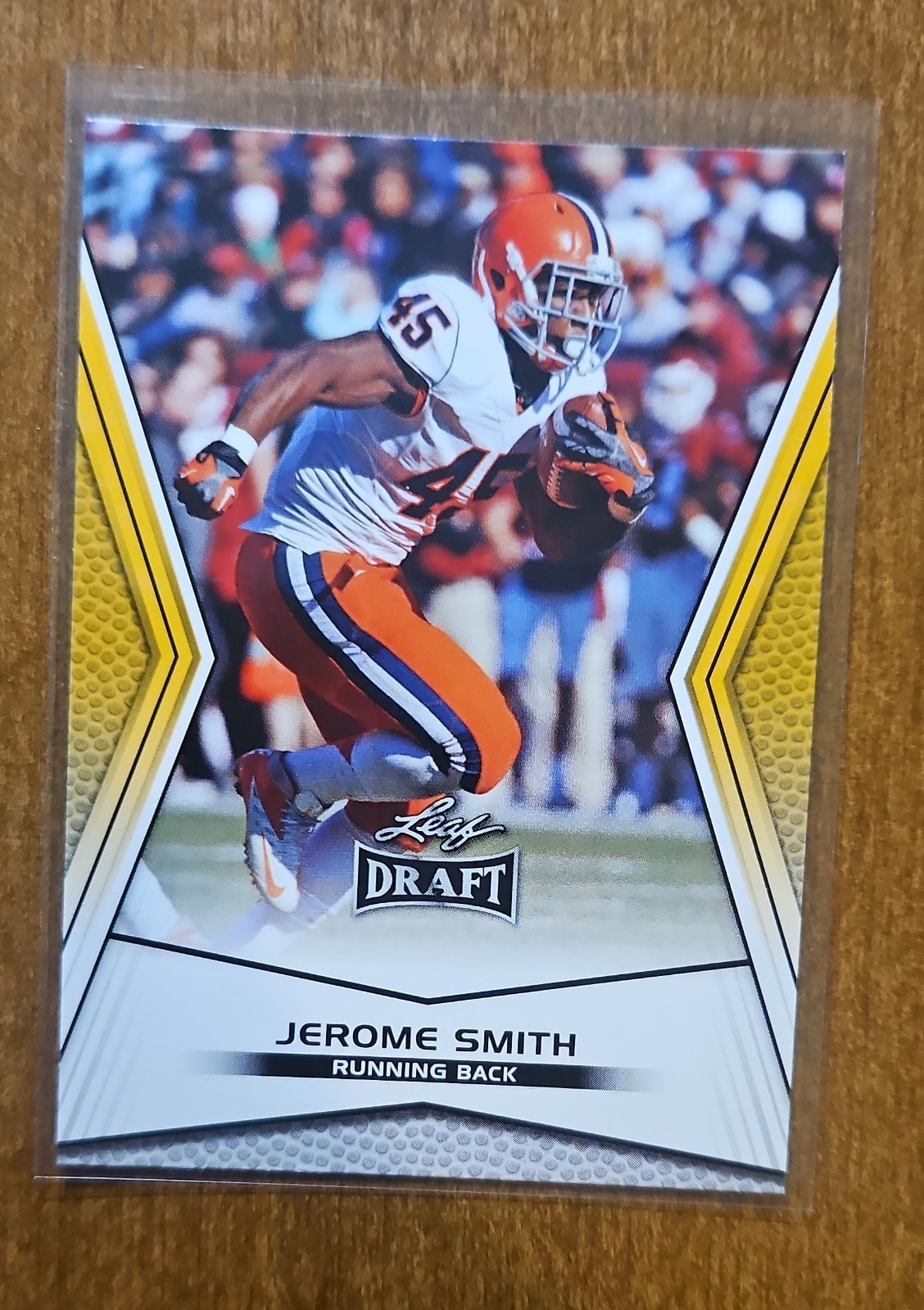 2014 Leaf Draft - Jerome Smith #68 Gold (RC)