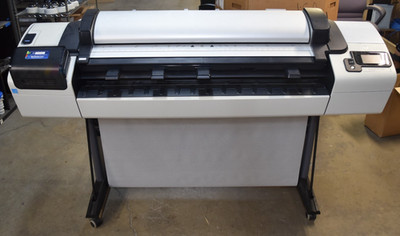 HP DesignJet T2300 44 in Inkjet Wide Format Printer Plotter Read Description