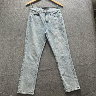 #ad Veronica Beard Alenah Straight Jeans Womens 26 Blue High Rise Pier Pressure $55.99