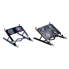 Versatile Laptop Cooling Pad Support for Gamers Designers for 15in 17in Laptop