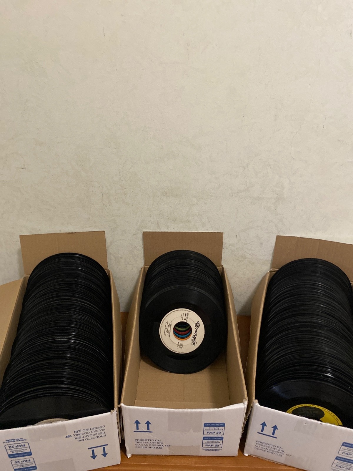 dischi vintage 45 giri usati solo disco no copertina "lista 2"
