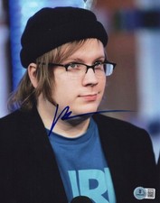 PATRICK STUMP FALL OUT BOY LEAD SINGER SIGNED 8x10 PHOTO 1 FOB MUSIC BECKETT COA