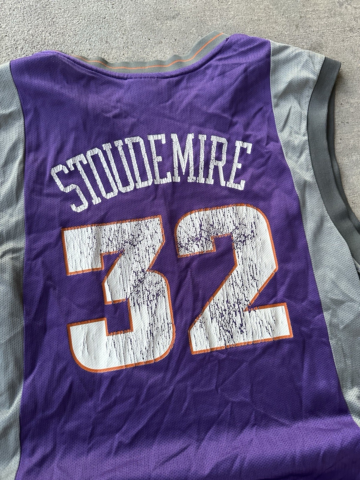 Y2K Reebok Phoenix Suns Amari Stoudemire Jersey Size Large NBA Basketball thumbnail 6