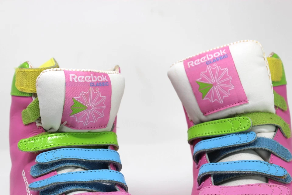 Correa pastel Reebok Remix Hi-Tops 2009 US9 mujer rara de colección UK6,5 EU40. Foto 4 de 4