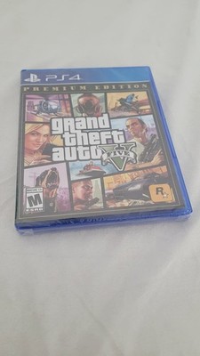 Grand Theft Auto V Premium Edition PS4 Brand New Factory Sealed GTA 5 US Version