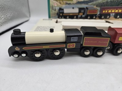 1996 BRIO 33431 Canadian Pacific Royal Hudson Wooden Trains of The