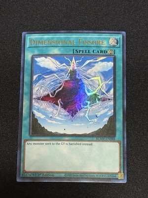 Yu-Gi-Oh! TCG Dimensional Fissure BLMR-EN088 Ultra Rare 1st Ed Near Mint