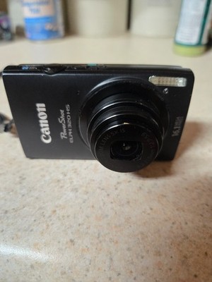 Canon PowerShot ELPH 320 HS 16.1MP Digital Camera - Black