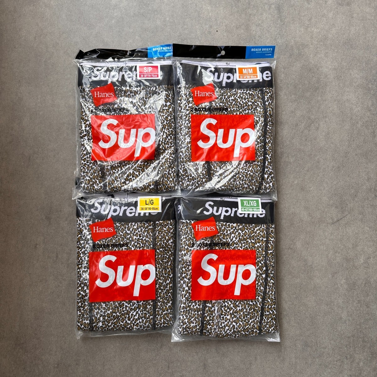 Supreme Boxer Shorts Leopard Print Men's Underwear Streetwear 2