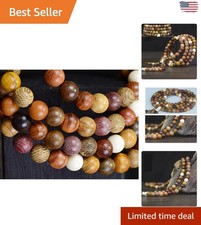Crafting Essential: 530pcs 6mm Mixed Wooden Beads with Special Tools Included
