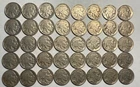 ROLL of 40 full date Indian Head BUFFALO NICKELS. Exact coins shown. #16
