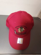 Chicago Blackhawks 2010 Stanley Cup Champions Antigua Hat Cap Red Adjust
