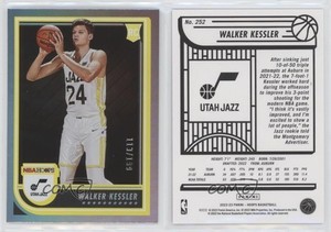 2022-23 Panini NBA Hoops Rookies Silver /199 Walker Kessler #252 Rookie RC