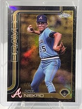 2025 Topps Gilded Collection Phil Niekro Electroblack /5 Atlanta Braves HOF