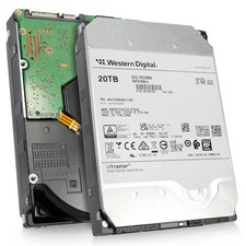 WD DC HC560 20TB WUH722020BLE601 0F38781 7.2K RPM SATA 6Gb/s 512e 3.5" HDD