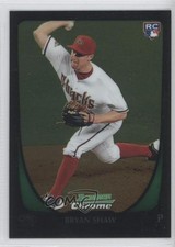 2011 Bowman Draft Chrome Bryan Shaw #42 0c4