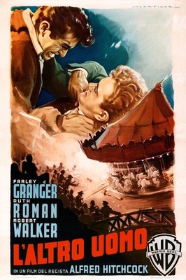   Alfred Hitchcock's L'Altro Uomo (1951) Movie Poster - 16x24  Premium Matte
