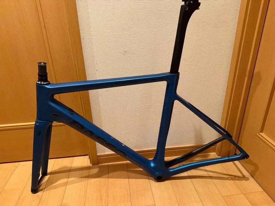 Conjunto Freme BASSO VENTA disco quadro de bicicleta de estrada tamanho 51 do Japão - Imagem 3 de 4