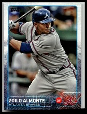 2015 Topps #681 Zoilo Almonte Atlanta Braves