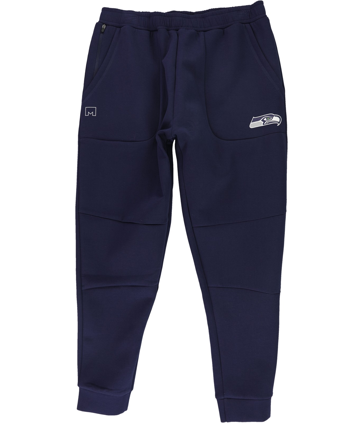 MSX Mens Seattle Seahawks Athletic Jogger Pants, Blue, Large