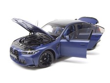 BMW M3 2024 Blue Matt Metallic Minichamps 110020220