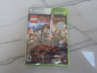 2012 Xbox 360 Lego The Lord of the Rings platinum hits video game new sealed