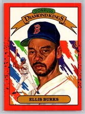 1990 Donruss Baseball #23 Ellis Burks - VG - Boston Red Sox