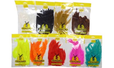 Veniard Schlappen Dyed Fliegenbinden Hahn Schlappenfedern