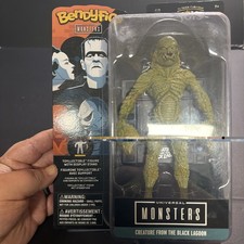 UNIVERSAL MONSTERS CREATURE FROM THE BLACK LAGOON BENDY ACTION FIGURE NEW/stand
