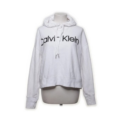 Calvin Klein Performance, Kapuzenpullover, Größe: M, Weiß #3gZ