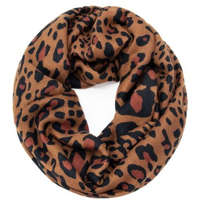 Glamexx24 Damen Schal Leo Muster Langschal Loop 