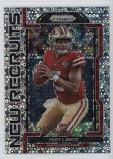 2021 Panini Prizm New Recruits No Huddle Prizm Trey Lance #NR-3 11h6