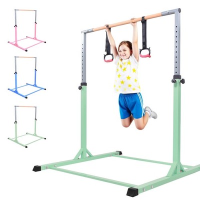 Reckstange Indoor mit verstellbaren Höhen, Gymnastikstange horizontal, bis 200kg