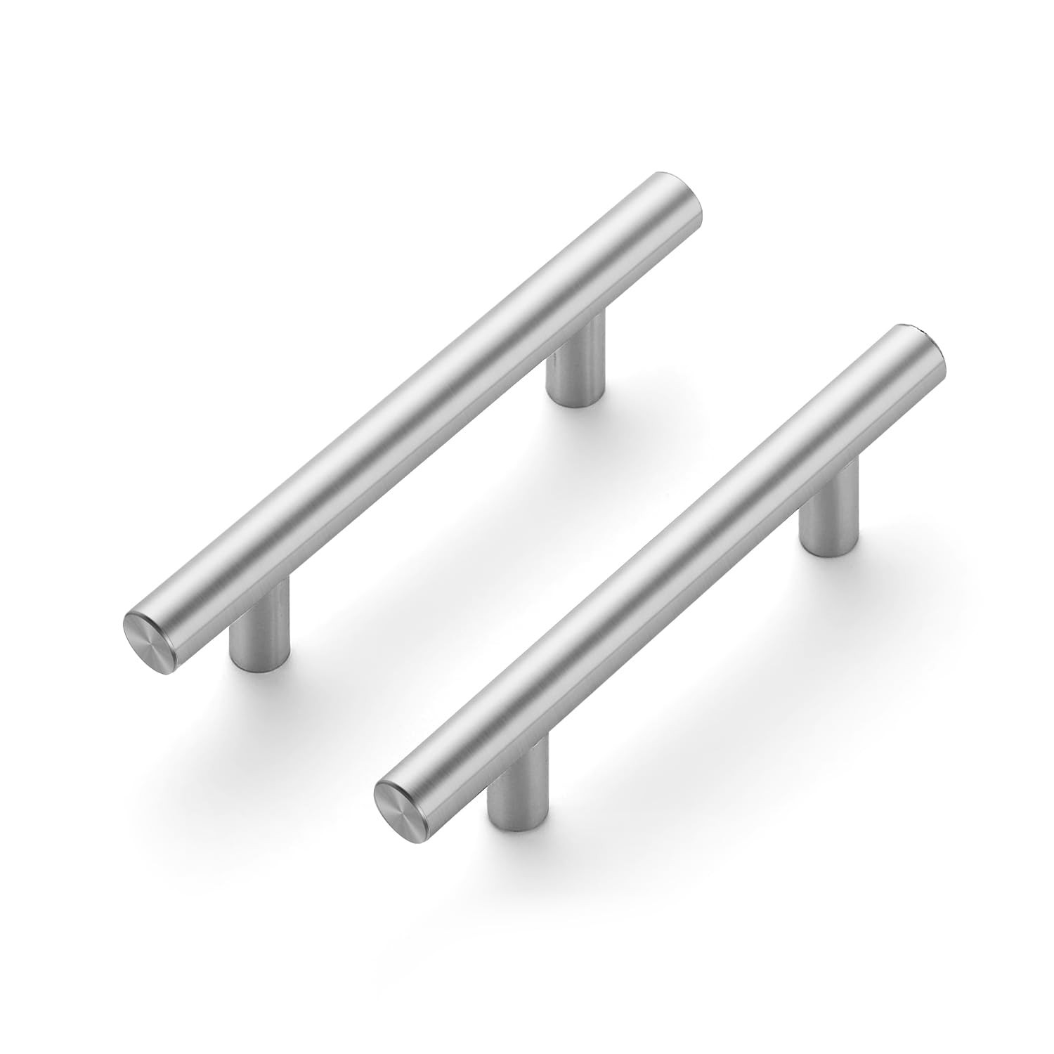 30 Pack 5 Inch Brushed Cabinet Pulls with 3 Inch Hole Center for Kitchen Cabinets