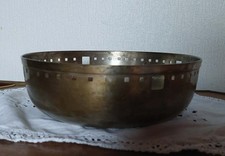 Jugendstil Schale Messing verchromt Wiener Stil  Josef Hoffmann  um 1910