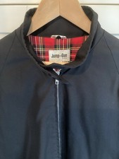 Mens Jump The Gun Harrington Jacket Black Size 42 (L) Used Excellent Condition