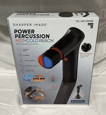Sharper Image Power Percussion Hot  Cold Reach Massager - Open Box