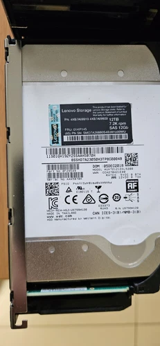 Lenovo Hard disk SAS WD 12TB 7.2K HUH721212AL5200 FRU 01KP145