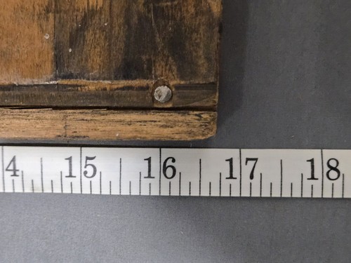 Hamilton Printers Shadow Box Wooden Vtg Metal Front Letterpress Drawer Rare 5 - Bild 11 von 13